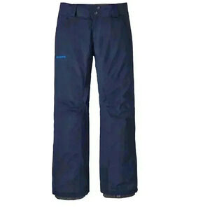 Patagonia® Womens W's Insulated Snowbelle Pants 2XL Blue H2No Snowboarding RECCO